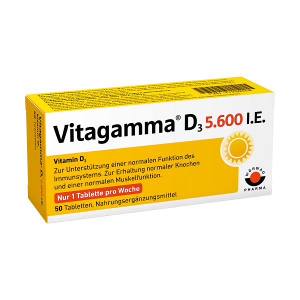 Vitagamma D3 5600 I.E. Tabletten 50St.