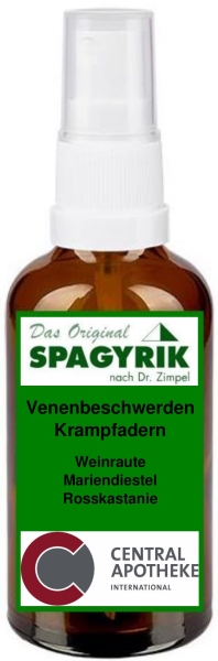 Spagyrik - Venenbeschwerden / Krampfadern Spray - 50ml
