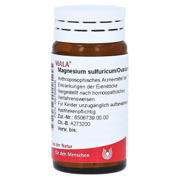 Wala - Magnesium sulfuricum/Ovaria comp. Globuli - 20g