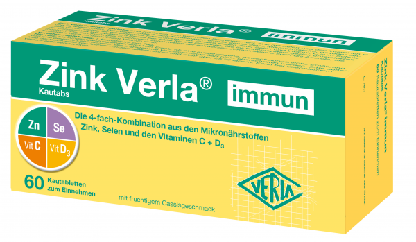 Verla - Zink Verla® immun Kautabs