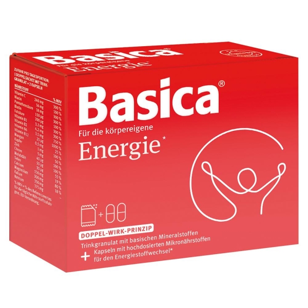 Basica Energie - Trinkgranulat + Kapseln