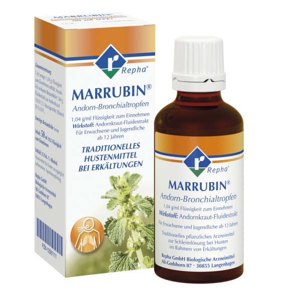 Marrubin Andorn Bronchialtropfen - 50ml