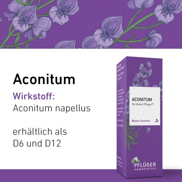 Pflüger - Globuli Aconitum - 10g