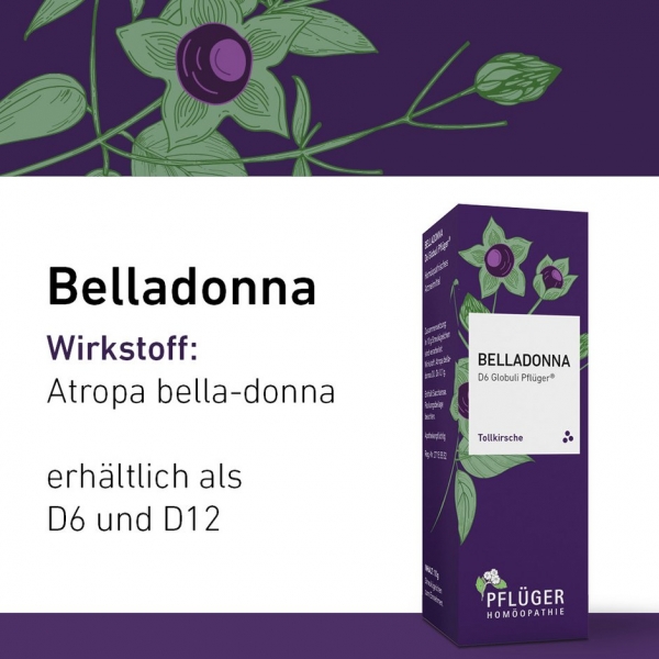 Pflüger - Globuli Belladonna - 10g