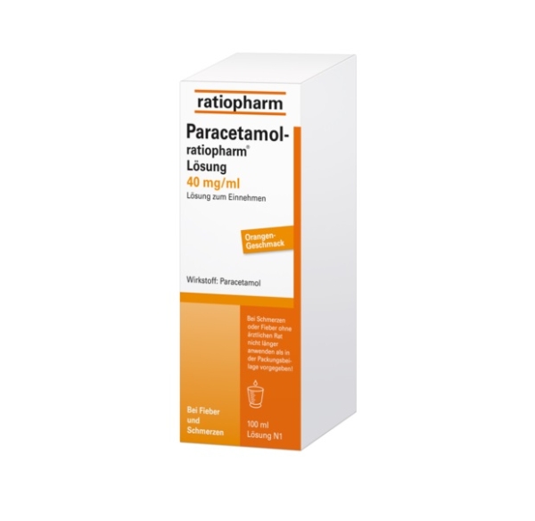 Paracetamol Ratiopharm Lösung - 100ml