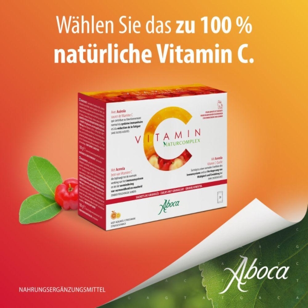 Aboca - Vitamin C Naturcomplex -  20 Granulatbeutel a 5g