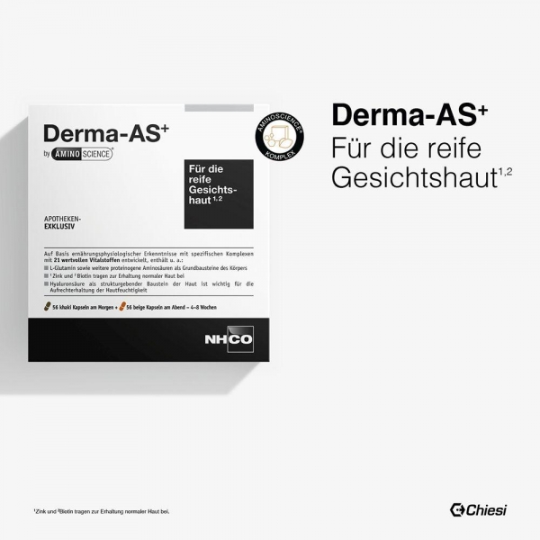 NHCO - Derma-AS Plus - Aminoscience - 2x56 Kapseln
