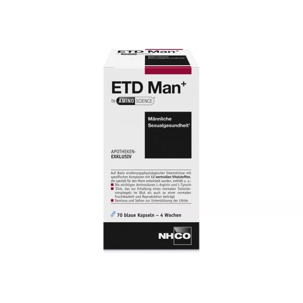 NHCO - ETD Man Plus - Aminoscience - 70 Kapseln