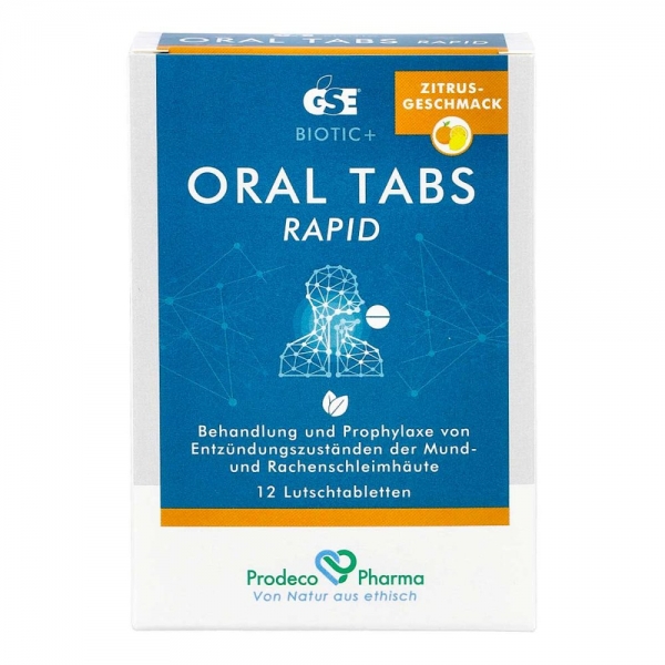 GSE - Oral Tabs Rapid 12St.