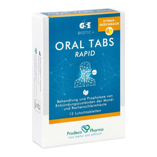 GSE - Oral Tabs Rapid 12St.