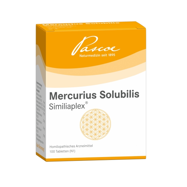 Pascoe - Mercurius solubilis Similiaplex 100Tbl.