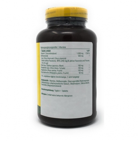 Natures Plus - Vitamin C - Komplex 1000mg - 180 Tabletten