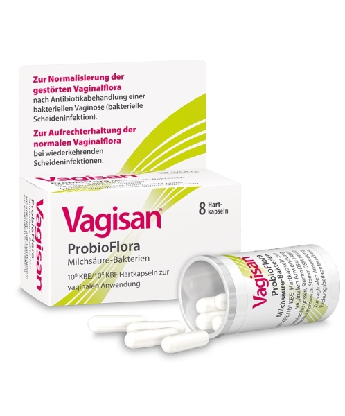 Vagisan ProbioFlora - Milchsäure-Bakterien - 8St.